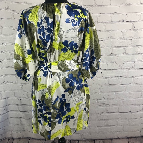 Zara Basic Tropical Parrot Multi-Color Dress. Size:(S) - Picture 3 of 12